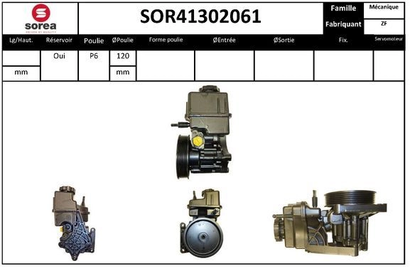 Насос Гур EAI SOR41302061 1441009116 QGT4Y 4I