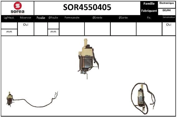 Насос Гур EAI SOR4550405 1441009197 XJQ RT изображение 0