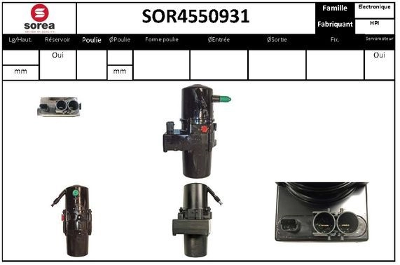 Насос Гур EAI SOR4550931 U0T SN 1441009211
