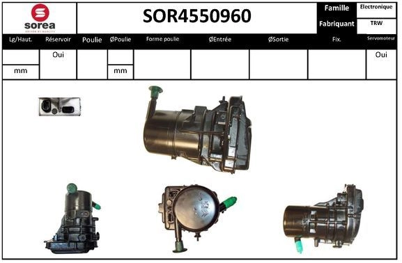 Насос Гур EAI SOR4550960 8 6U9D9 1441009216 изображение 0