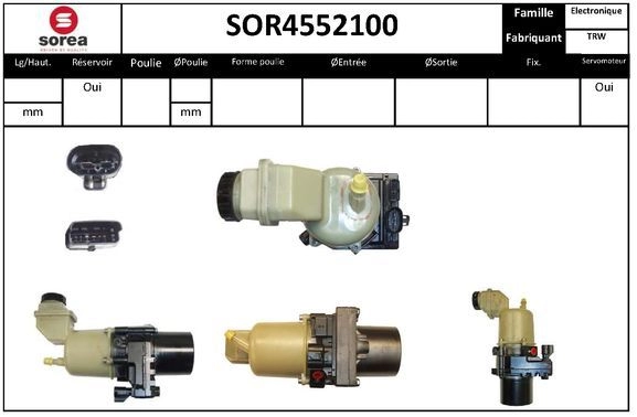 Насос Гур EAI V578 UN SOR4552100 1441009236
