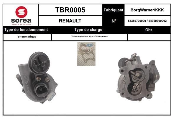 Турбина EAI TBR0005 0SD S6UK 1441010807