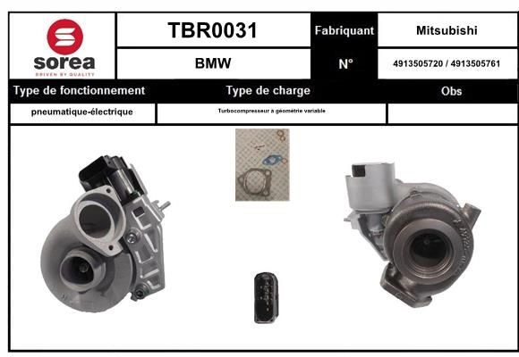 Турбина EAI VA MYZ 1441010833 TBR0031