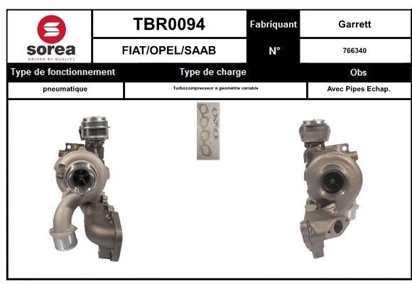 Турбина EAI TBR0094 4 F4PG 1441010896