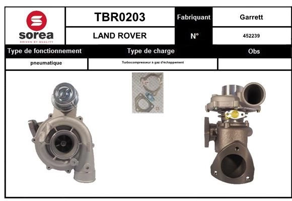 Турбина EAI MVH1PE 7 TBR0203 1441011005 изображение 0