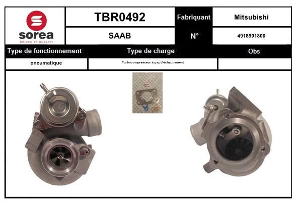 Турбина EAI P FWI96 TBR0492 1441011288