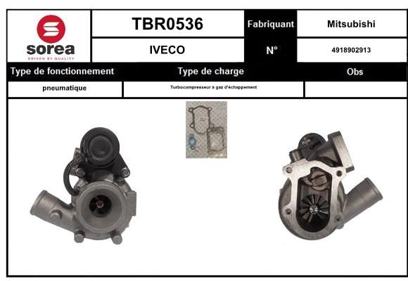 Турбина EAI X 5V21 1441011332 TBR0536