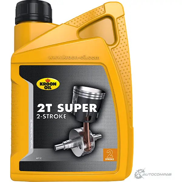 Моторное масло для 2-тактных двигателей 2T SUPER, 1 л KROON OIL 00218 8710128002184 O5PXV NB 1424956983