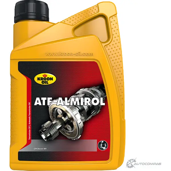Трансмиссионное масло в акпп минеральное 01212 KROON OIL ATF Dexron 3, 1 л KROON OIL 4330473 01212 ZD UFBA 8710128012121