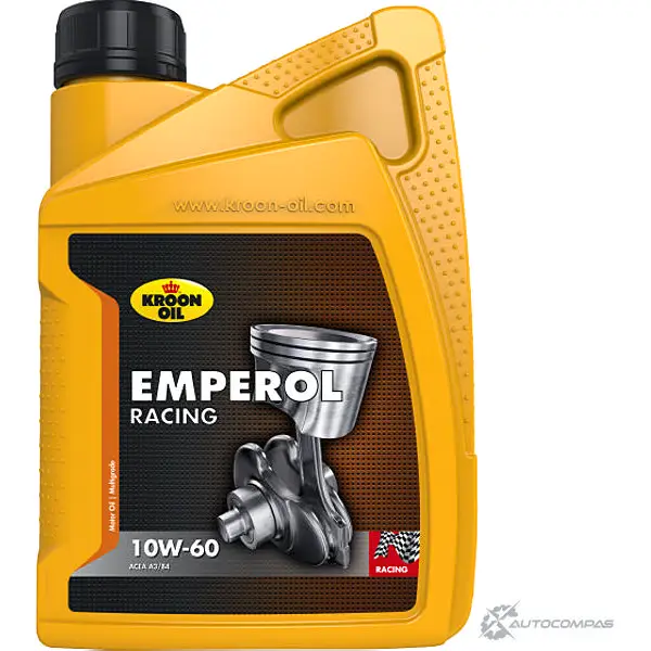 Моторное масло синтетическое EMPEROL RACING 10W-60, 1 л KROON OIL 8710128200627 20062 9 X2FFO 4330760 изображение 0