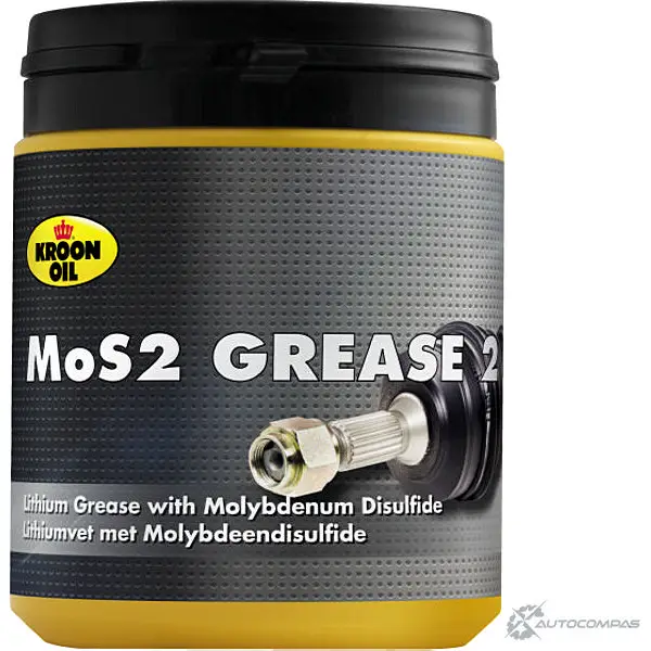 Смазка многоцелевая MOS2 GREASE EP 2, 600 г KROON OIL M YNEE4I 4331012 MGCT2 34074
