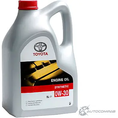 Моторное масло синтетическое ENGINE OIL 0W-30, 5 л TOYOTA/LEXUS 0888080365GO 1436794480 B4 05Z