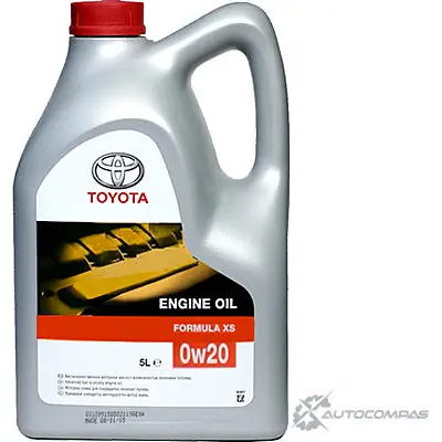 Моторное масло синтетическое Advanced Fuel Economy 0W-20, 5 л TOYOTA/LEXUS 4443 E 1436794470 0888083265
