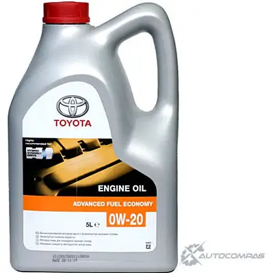Моторное масло синтетическое Advanced Fuel Economy 0W-20, 5 л TOYOTA/LEXUS G28FPA B 1436794472 0888083886GO