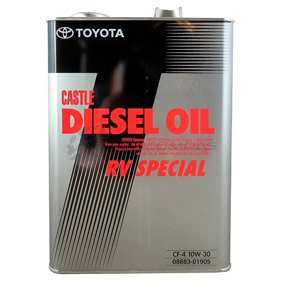 Toyota castle diesel. Toyota 08883-01905 RV Special. Toyota Castle Diesel RV Special CF-4 10w30. 08883-01905 CF-4 10w-30. Toyota 10w30 4л Diesel.