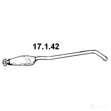 Катализатор EBERSPACHER B 5NXW4P 17142 85197 4030813137262