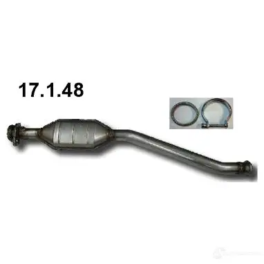 Катализатор EBERSPACHER 85201 4030813137514 17148 FK 4UU изображение 0