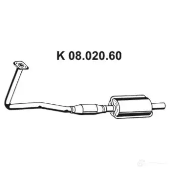 Катализатор EBERSPACHER 0802060 QQI49P U 82540 4030813146738 изображение 0