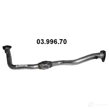Выхлопная труба глушителя EBERSPACHER U6R 1QZY 81480 0399670 4030813102109