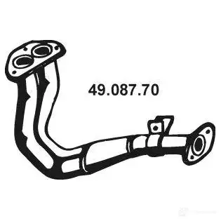 Выхлопная труба глушителя EBERSPACHER 89009 4030813118872 S N3C6 4908770