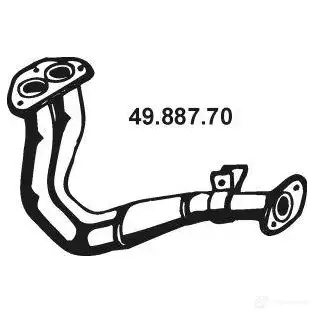 Выхлопная труба глушителя EBERSPACHER 89117 H6VF 4 4030813119923 4988770