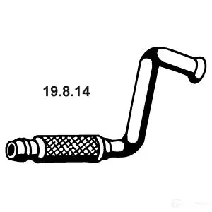 Выхлопная труба глушителя EBERSPACHER PD6 35XX 4030813125504 85495 19814 изображение 0