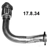 Выхлопная труба глушителя EBERSPACHER 17834 5 K4ZG 85281 изображение 0