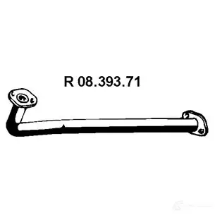 Выхлопная труба глушителя EBERSPACHER 4030813010404 R721 HV 82857 0839371