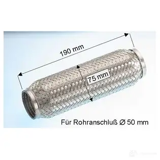 Гофра глушителя EBERSPACHER 9900379 3L ZAI 4030813089028 90598