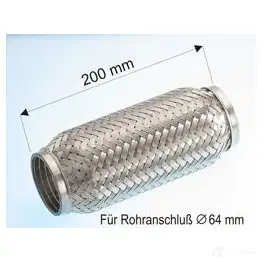 Гофра глушителя EBERSPACHER 9901779 90611 TEB SVX
