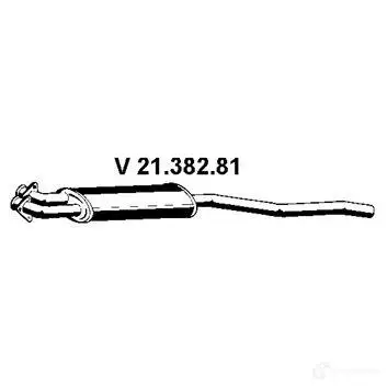Передний глушитель EBERSPACHER 4030813013276 2138281 85919 E 06L8B