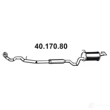 Передний глушитель EBERSPACHER 4 8V56I 4017080 87889 4030813143928