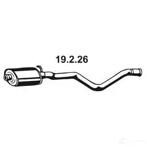 Передний глушитель EBERSPACHER 19226 MPQB ZS 4030813028744 85394