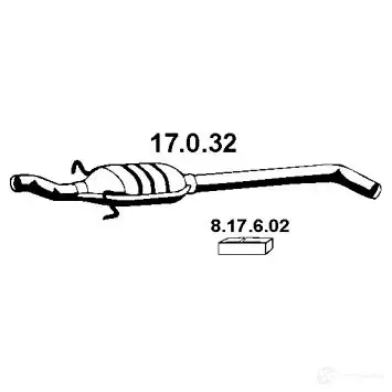 Резонатор EBERSPACHER 85137 4030813080810 AE6X I 17032
