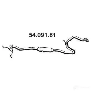 Резонатор EBERSPACHER 4030813121803 5409181 L2W57 R 89467
