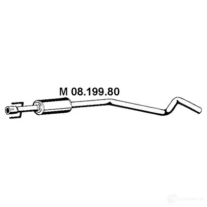 Резонатор EBERSPACHER 4030813039733 0819980 82706 27A HZY