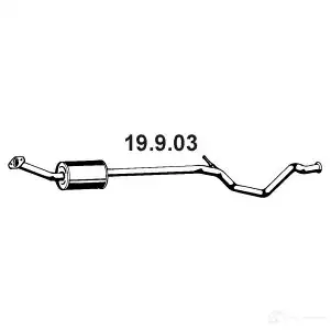 Резонатор EBERSPACHER 4030813125634 19903 85522 S8V6 T