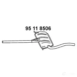 Резонатор EBERSPACHER CMFUC G 4030813087239 95118506 90468