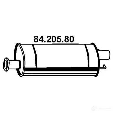 Резонатор EBERSPACHER 4030813423785 8420580 89853 TX WEVQH