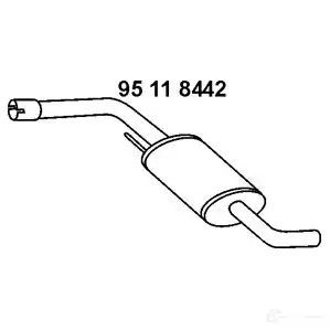 Резонатор EBERSPACHER XO FD9 90445 95118442 4030813086911 изображение 0