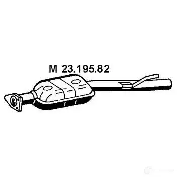Резонатор EBERSPACHER 2319582 483 DSXF 4030813016116 86639