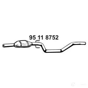 Резонатор EBERSPACHER 90499 95118752 F75Z AC