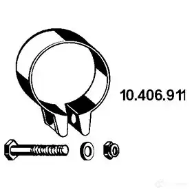 Хомут глушителя EBERSPACHER J YMNSY 4030813093681 83692 10406911