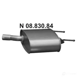 Задний глушитель EBERSPACHER 4030813164640 83076 S9BSRW K 0883084