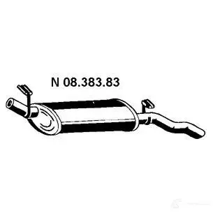 Задний глушитель EBERSPACHER 4030813042528 0838383 82847 USXRH BS изображение 0