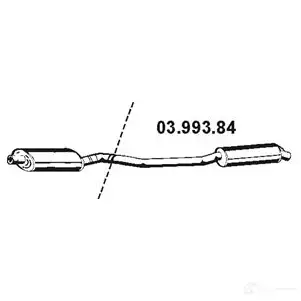 Задний глушитель EBERSPACHER 81478 4030813101355 0399384 KZ 9LC изображение 0