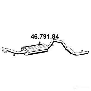 Задний глушитель EBERSPACHER A81XF UK 4030813116885 4679184 88567