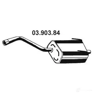 Задний глушитель EBERSPACHER 0390384 4030813124699 1423022997 QXCX Q