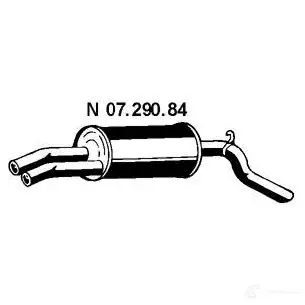 Задний глушитель EBERSPACHER 4030813038378 82393 0729084 M NYBUTY