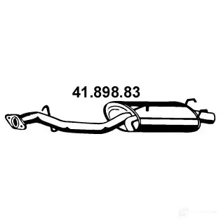 Задний глушитель EBERSPACHER 4030813113716 88010 4189883 WR WANUI